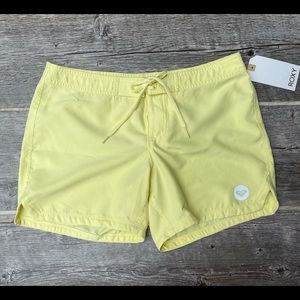 Roxy yellow boardshorts